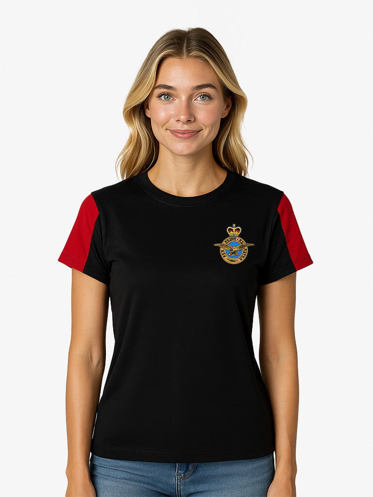 royal-air-force Contrast wicking T-Shirt Saphire-Blue