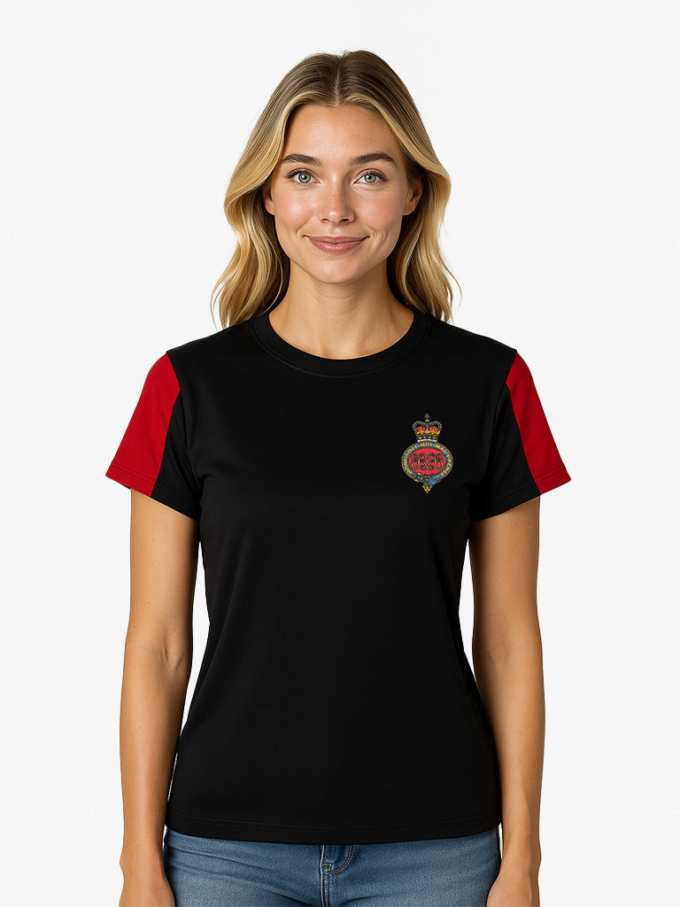 Grenadier Guards Contrast wicking T-Shirt Saphire-Blue