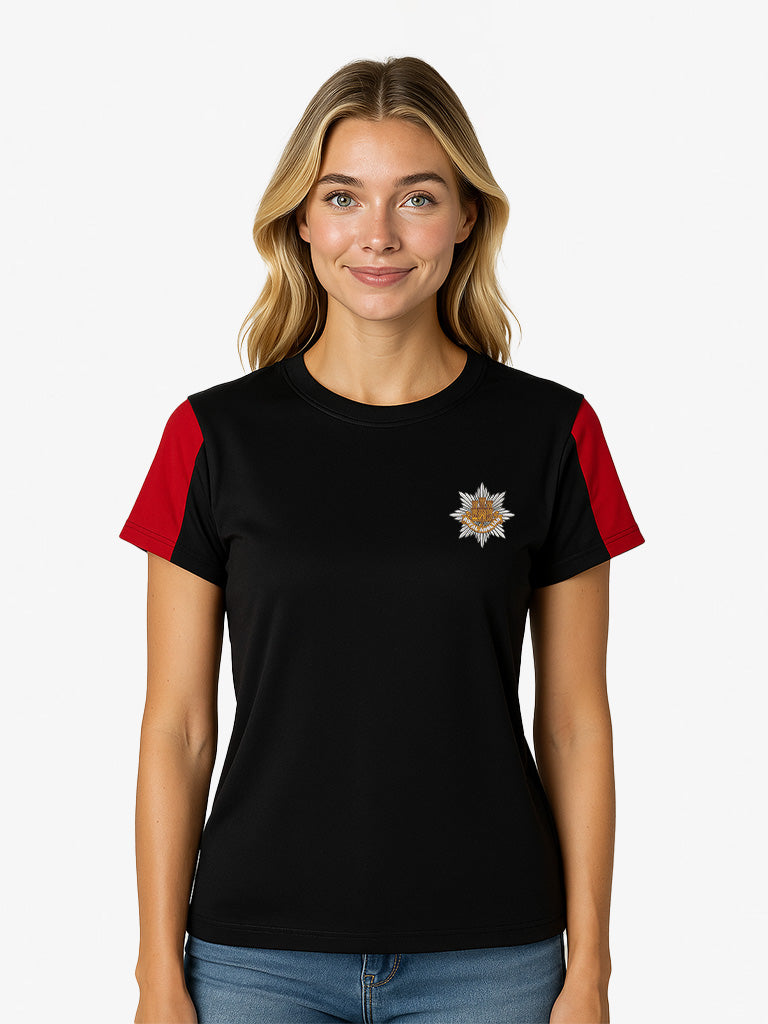 royal-anglian-regiment Contrast wicking T-Shirt Saphire-Blue