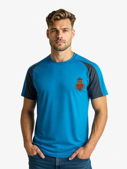 Grenadier Guards Contrast wicking T-Shirt Navy white