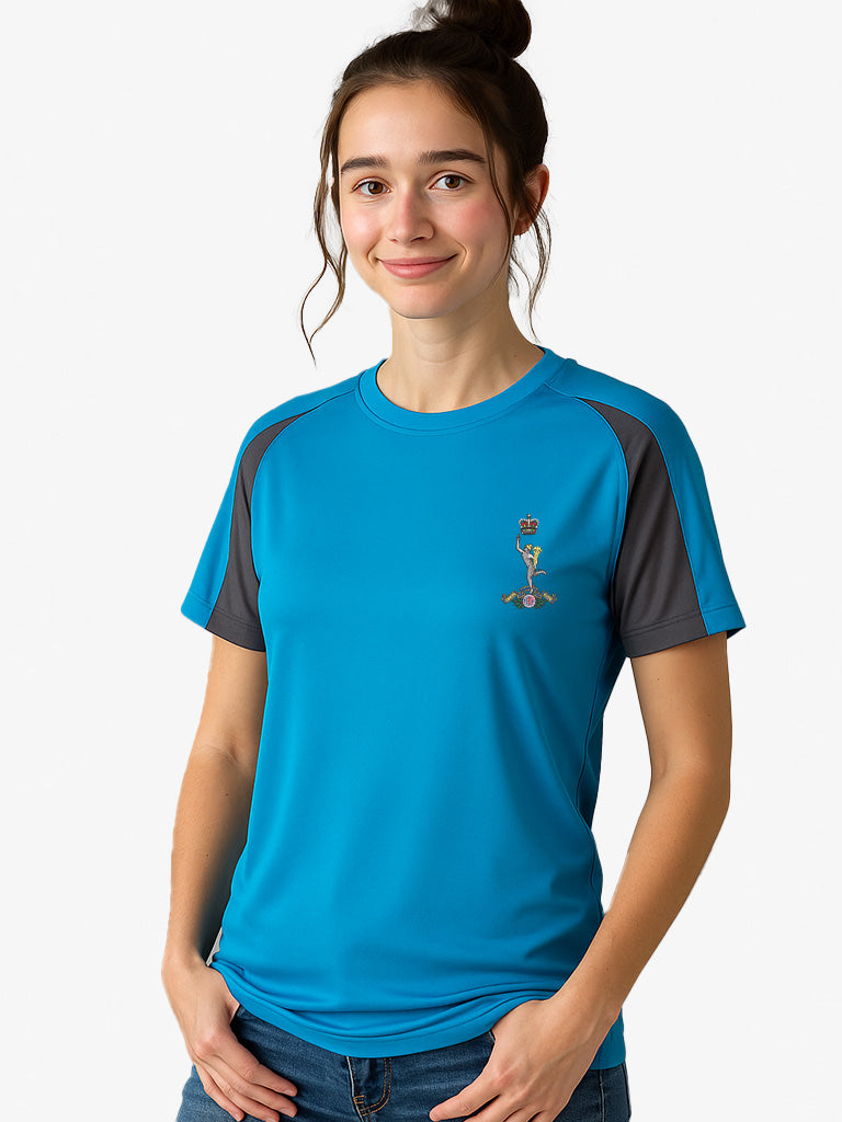 reme Contrast wicking T-Shirt Navy-Red