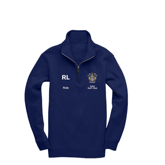Harper Adams University Golf Society 1/4 Neck Zip Sweat Shirt