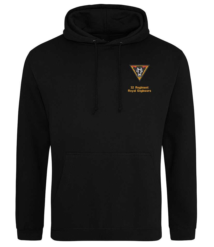 Royal Engineers Clothing 32 Regiment Royal Engineers Hoodie Navy S