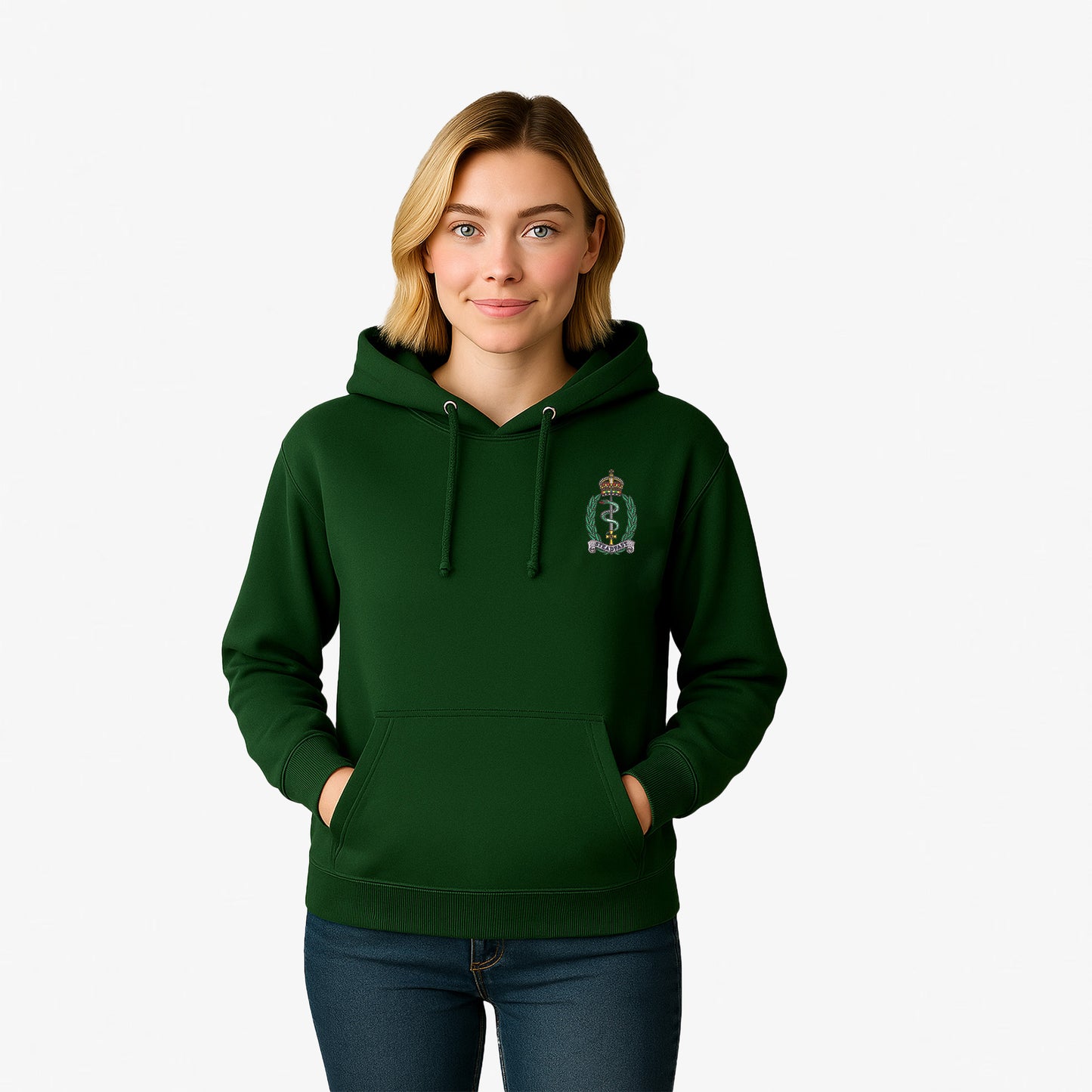 RAMS Hoodie Embroidered Logo Premium Weight(310gsm)