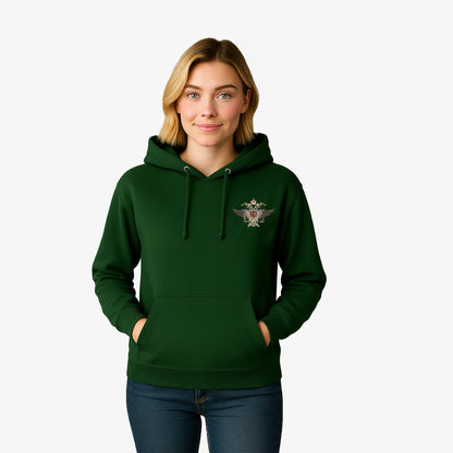 1st Queen’s Dragoon Guards Hoodie Embroidered Logo Premium Weight (310gsm)