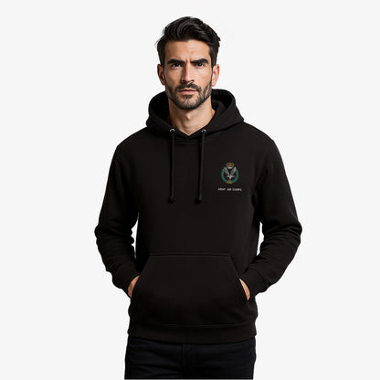 Army Air Corps Hoodie Embroidered Logo Premium Weight(310gsm)