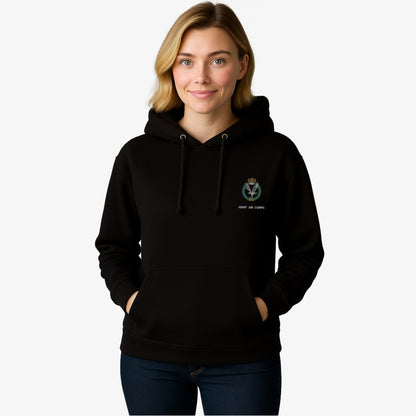 Army Air Corps Hoodie Embroidered Logo Premium Weight(310gsm)