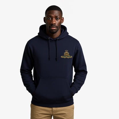 Royal Artillery  Hoodie Embroidered Logo Premium Weight(310gsm)