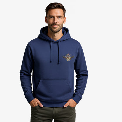 1st Queen’s Dragoon Guards Hoodie Embroidered Logo Premium Weight (310gsm)
