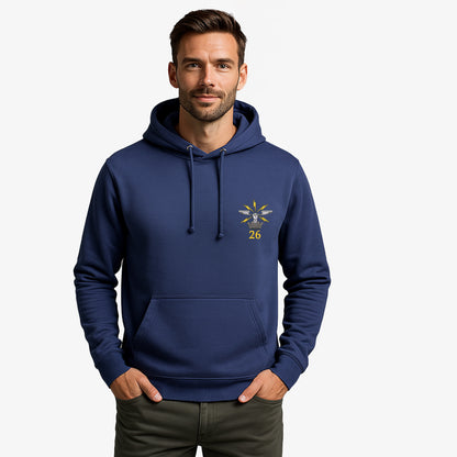 26 Armoured Engineer Squadron Hoodie Embroidered Logo Premium Weight(310gsm)
