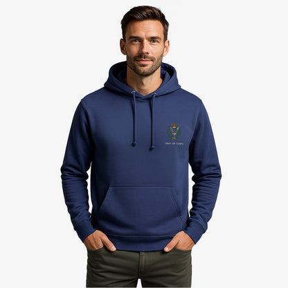 Army Air Corps Hoodie Embroidered Logo Premium Weight(310gsm)