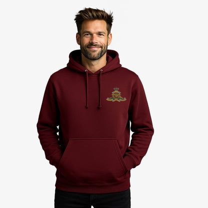 Royal Artillery  Hoodie Embroidered Logo Premium Weight(310gsm)