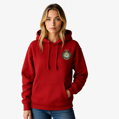 Royal Engineers Hoodie Embroidered Logo Premium Weight(310gsm)