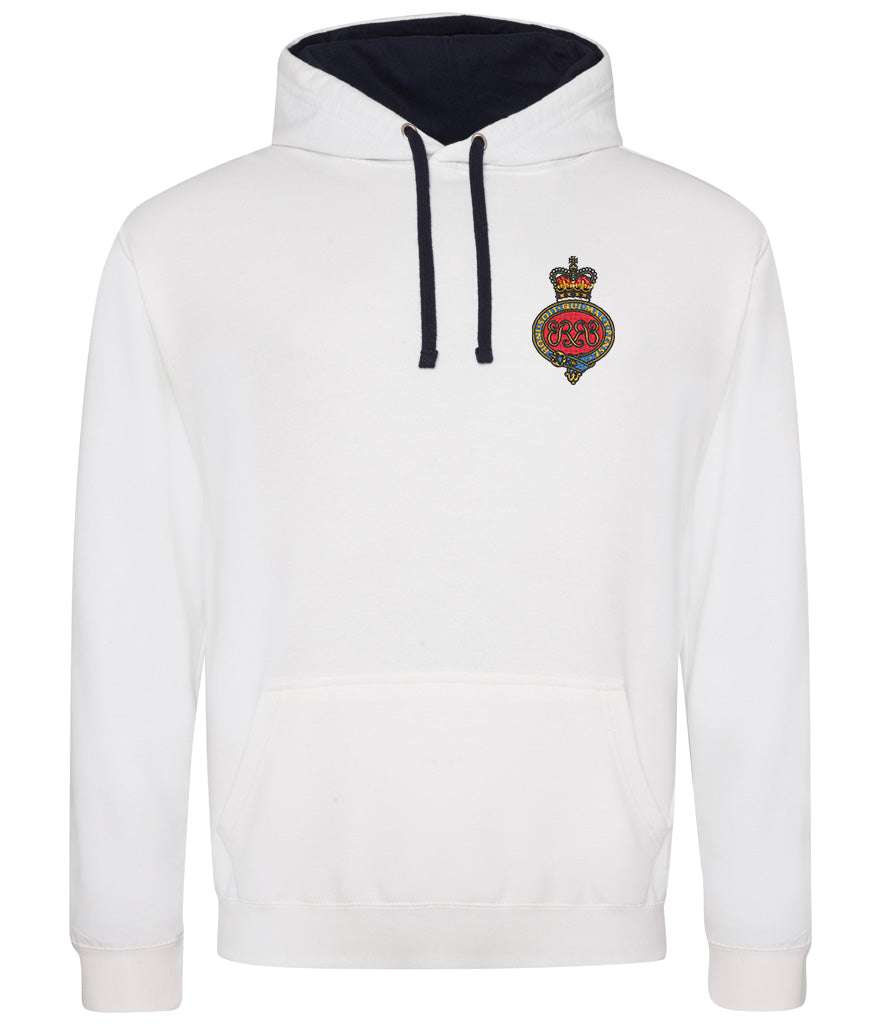 Grenadier Guards  Clothing,Grenadier Guards  Merchandise, Grenadier Guards  Veterans Clothing,Grenadier Guards Varsity Hoodie White/Black