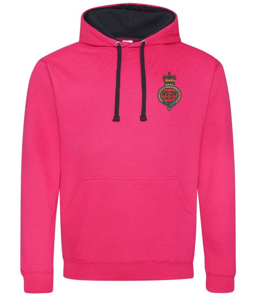 Grenadier Guards  Clothing,Grenadier Guards  Merchandise, Grenadier Guards  Veterans Clothing,Grenadier Guards Varsity Hoodie Pink/Navy