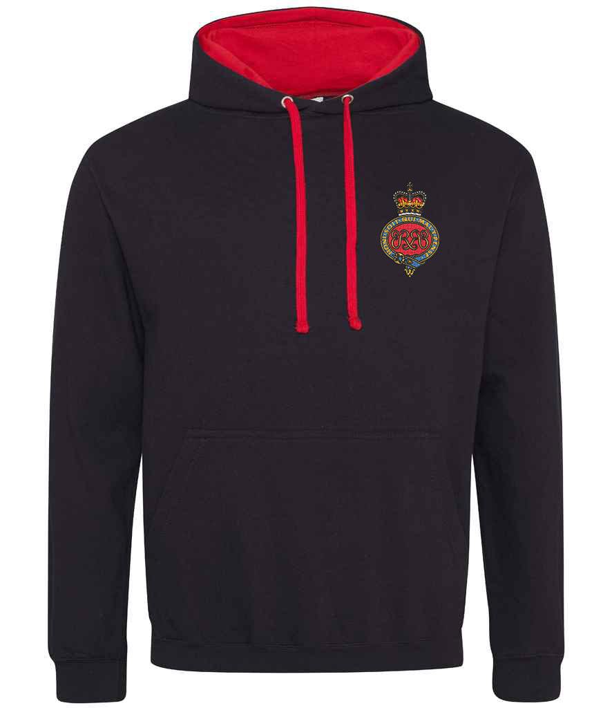 Grenadier Guards  Clothing,Grenadier Guards  Merchandise, Grenadier Guards  Veterans Clothing,Grenadier Guards Varsity Hoodie Navy/Red