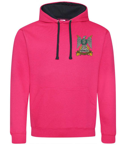Royal Scots Dragoon Guards Varsity Hoodie,Royal Scots Dragoon Guards Merchandise,Royal Scots Dragoon Guards Varsity Hoodie Navy/Sky