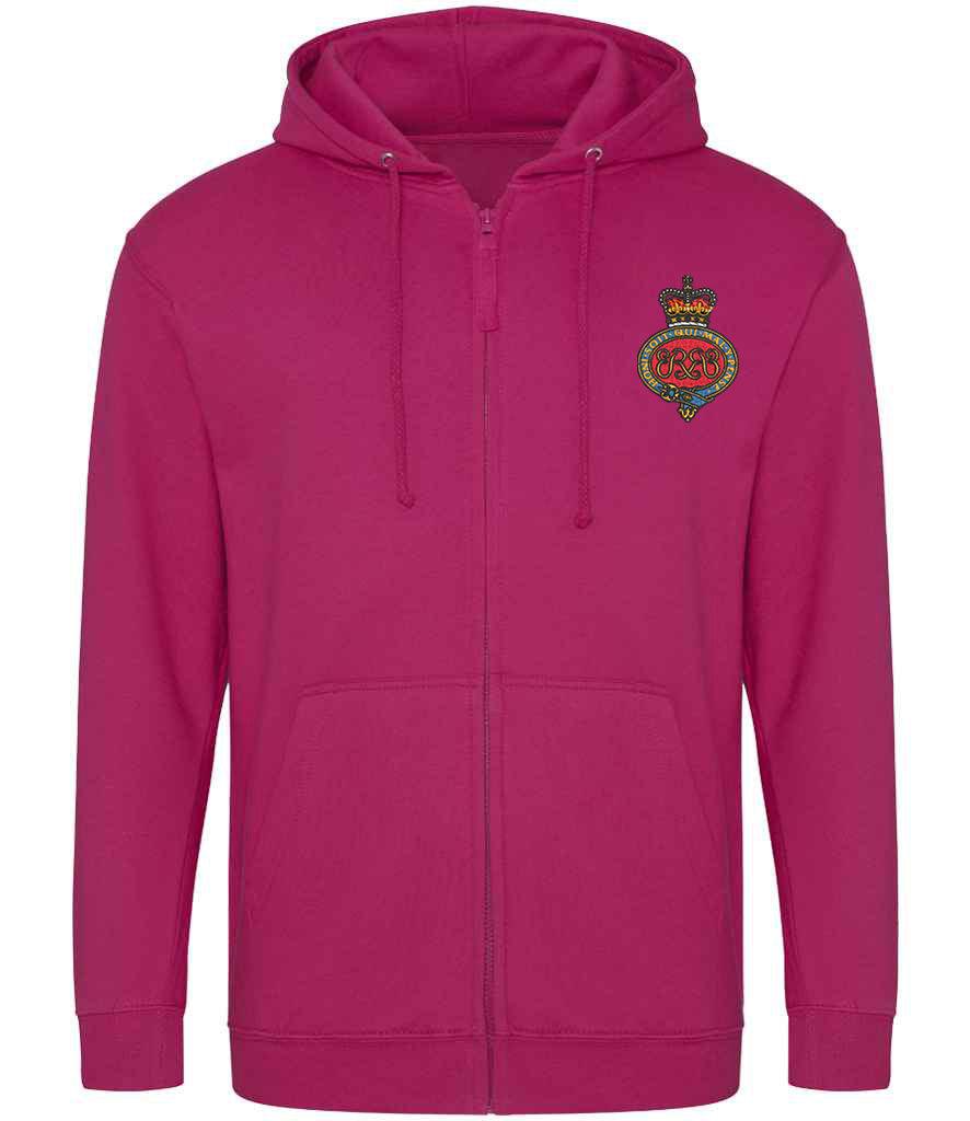 Grenadier Guards  Clothing,Grenadier Guards  Merchandise, Grenadier Guards  Veterans Clothing,Grenadier Guards Zipped Hoodie Royal Blue