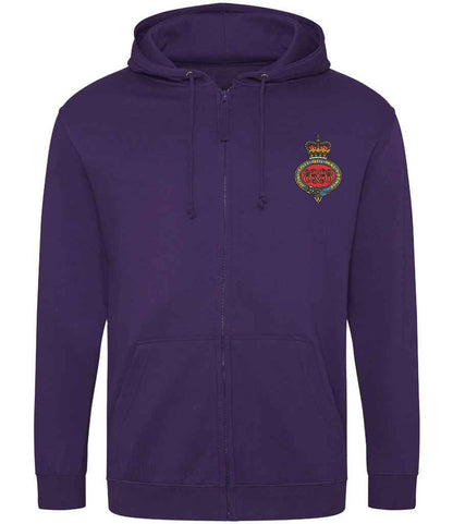 Grenadier Guards  Clothing,Grenadier Guards  Merchandise, Grenadier Guards  Veterans Clothing,Grenadier Guards Zipped Hoodie Red