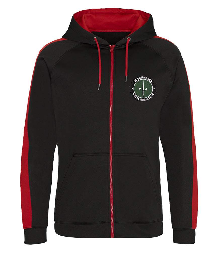 24 Commando Engineer Regiment Polyester Sports Zoodie