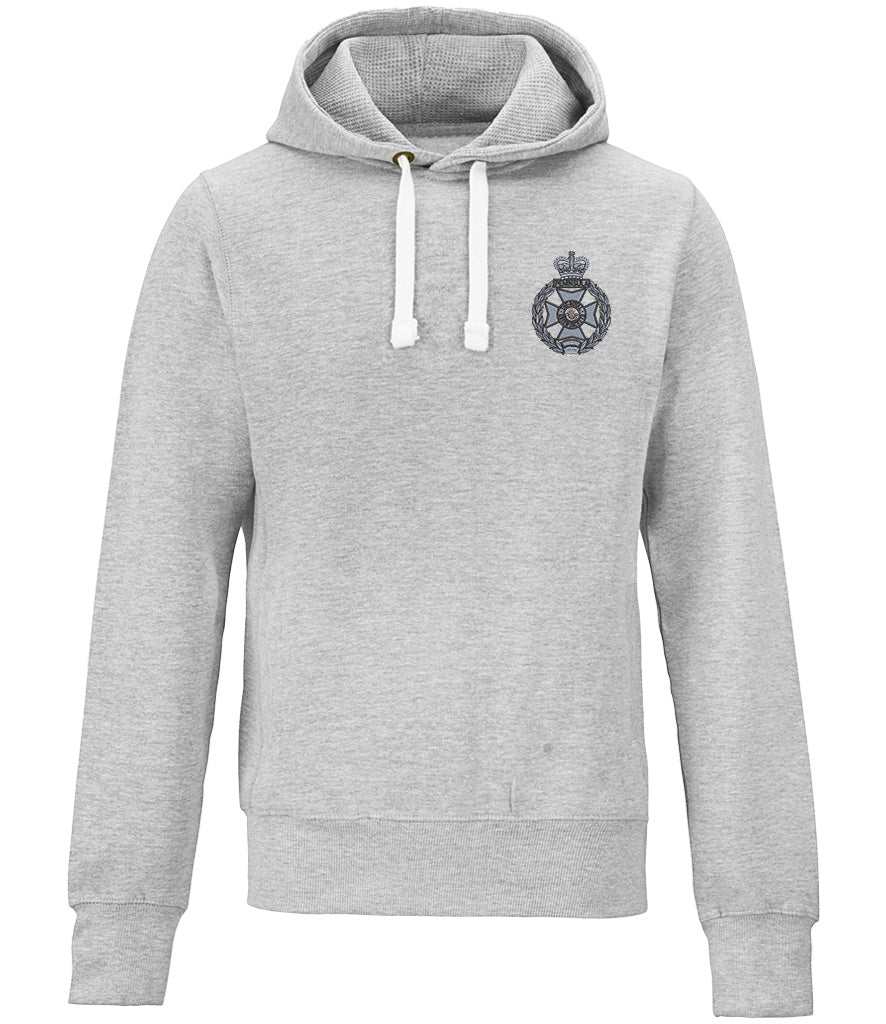 Royal Green Jackets Clothing,Royal Green Jackets Merchandise, Royal Green Jackets Veterans Clothing,Royal Green Jackets Chunky Hoodie  Grey