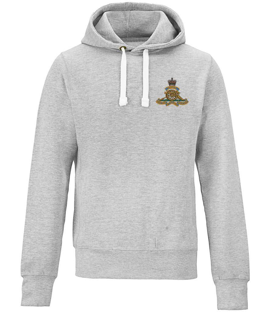 Royal Artillery  Clothing,Royal Artillery  Merchandise, Royal Artillery  Veterans Clothing,Royal Artillery Chunky Hoodie Charcoal