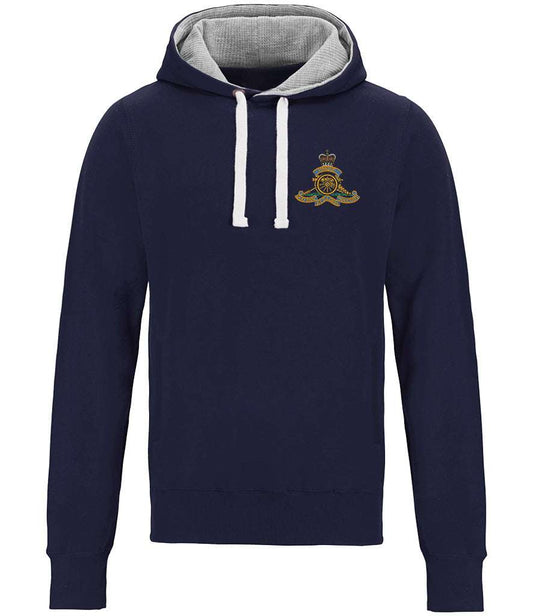 Royal Artillery  Clothing,Royal Artillery  Merchandise, Royal Artillery  Veterans Clothing,Royal Artillery Chunky Hoodie Black