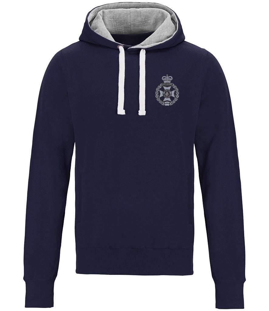 Royal Green Jackets Clothing,Royal Green Jackets Merchandise, Royal Green Jackets Veterans Clothing,Royal Green Jackets Chunky Hoodie Charcoal