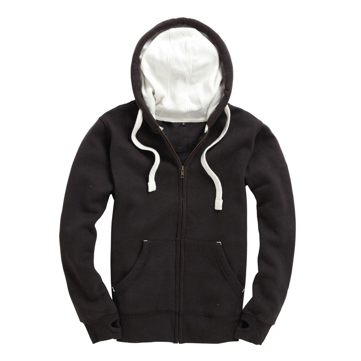Queens Regiment Ultra Premium Embroidered Contrast Zipped Hoodie