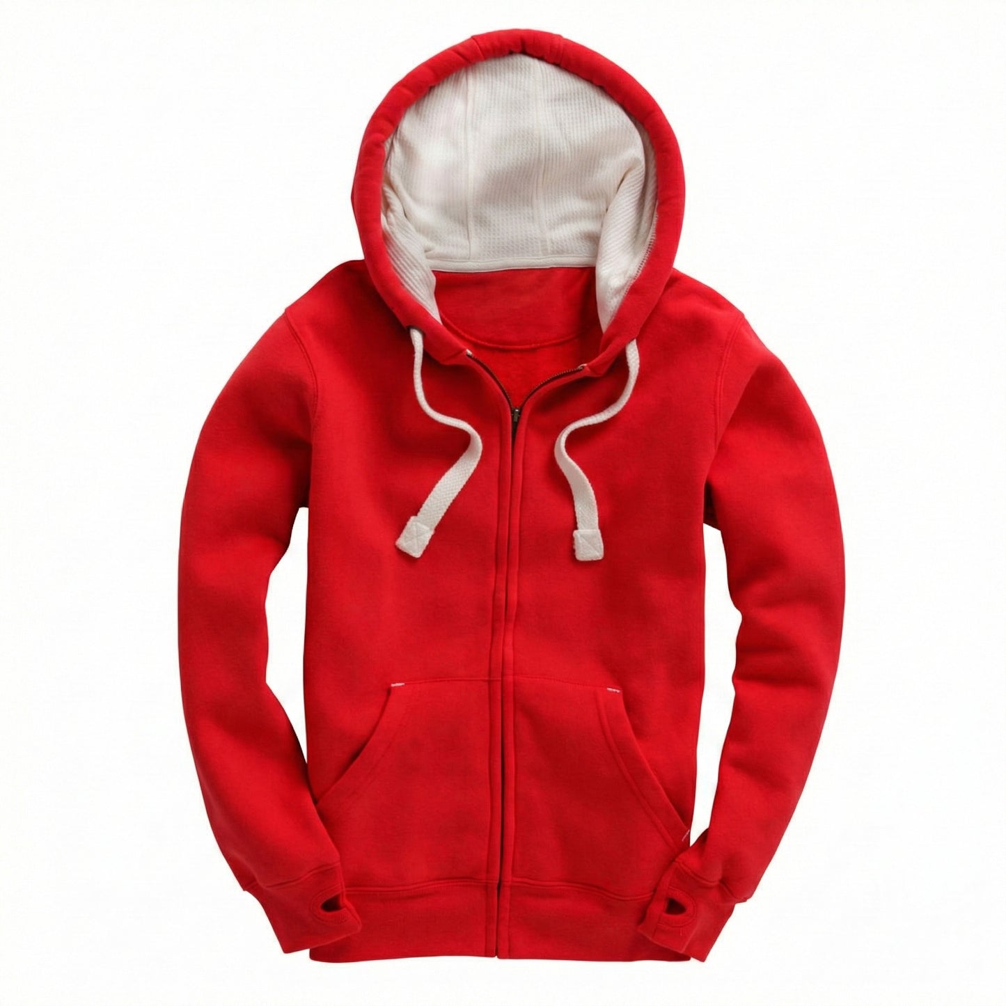 Queens Regiment Ultra Premium Embroidered Contrast Zipped Hoodie