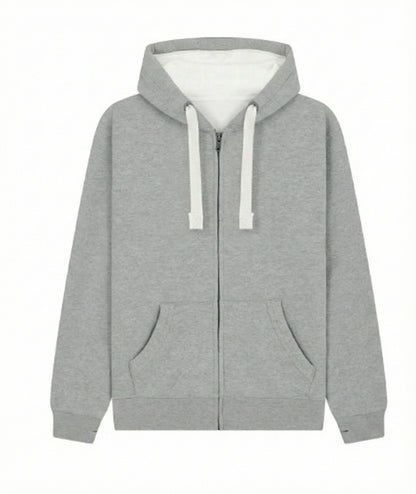 Queens Regiment Ultra Premium Embroidered Contrast Zipped Hoodie