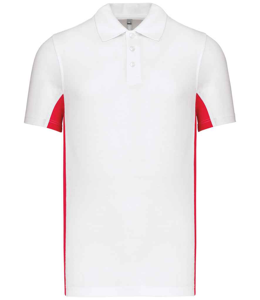 Army Air Corps Spyro Team Spirit Polo Shirt - White Red