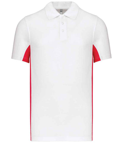 Army Air Corps Spyro Team Spirit Polo Shirt - White Red