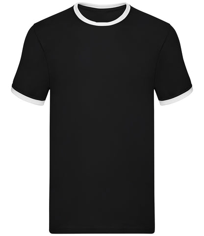 HMS  Diamond Contrast Ringer T-Shirt