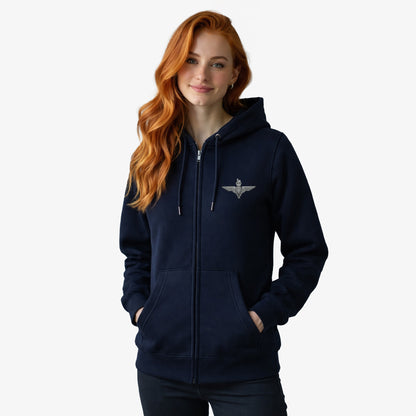 The Parachute Regiment Ultra Premium Embroidered Zipped Hoodie