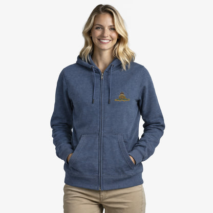 Royal Artillery Ultra Premium Embroidered Zipped Hoodie