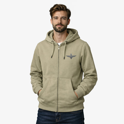 The Parachute Regiment Ultra Premium Embroidered Zipped Hoodie