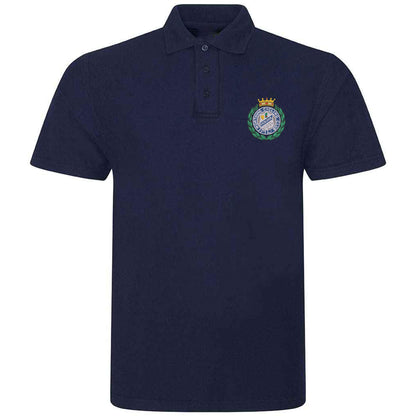 Worthing Excelsior Cycling Club Embroidered Polo Shirt Royal Blue S