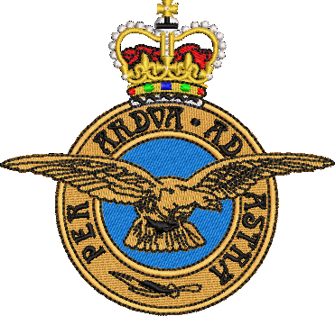 royal-air-force Contrast wicking T-Shirt white-Red