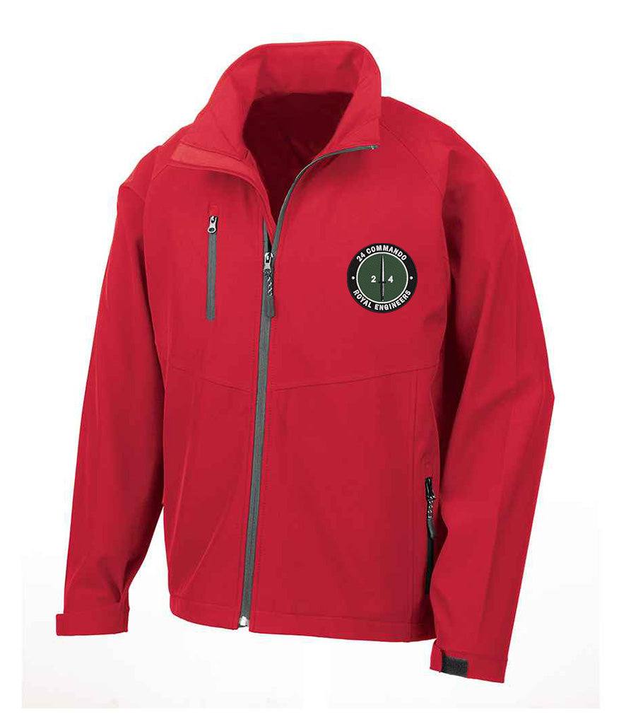 24 Commando Engineer Regiment Soft Shell Jacket