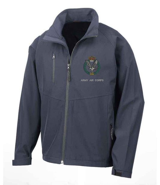 Army Air Corps Clothing,Army Air Corps Merchandise, Army Air Corps Veterans Clothing,Army Air Corps Soft Shell Jacket Navy