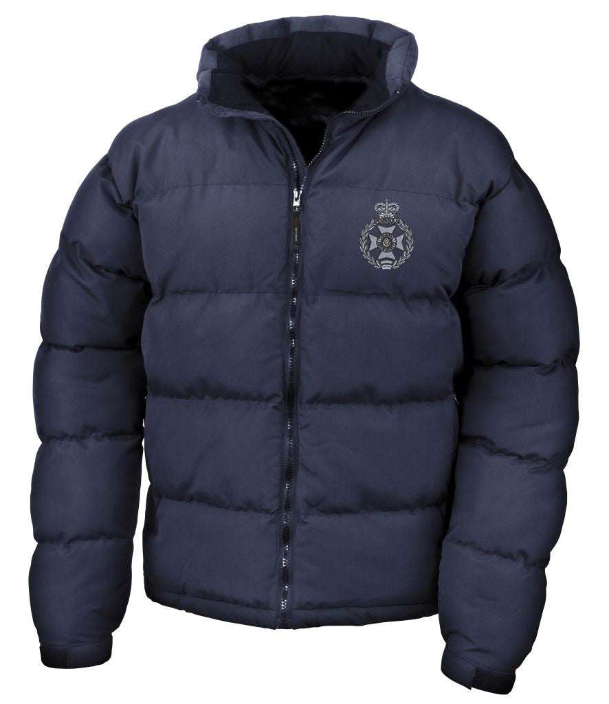 Royal Green Jackets Clothing,Royal Green Jackets Merchandise, Royal Green Jackets Veterans Clothing,Royal Green Jackets Down Feel Jacket Navy