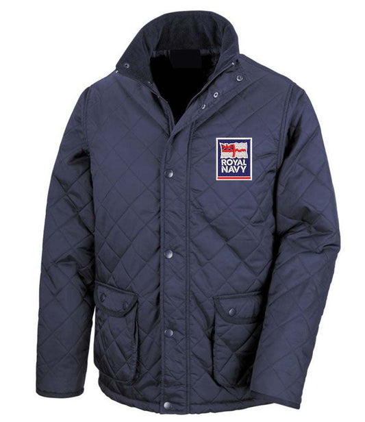 Royal Navy  Clothing,Royal Navy  Merchandise, Royal Navy  Veterans Clothing,Royal Navy Cheltenham Jacket Navy