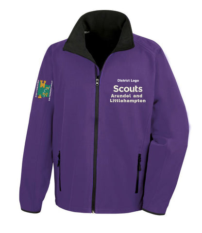 Arundel & Littlehampton Scouts Embroidered Soft Shell