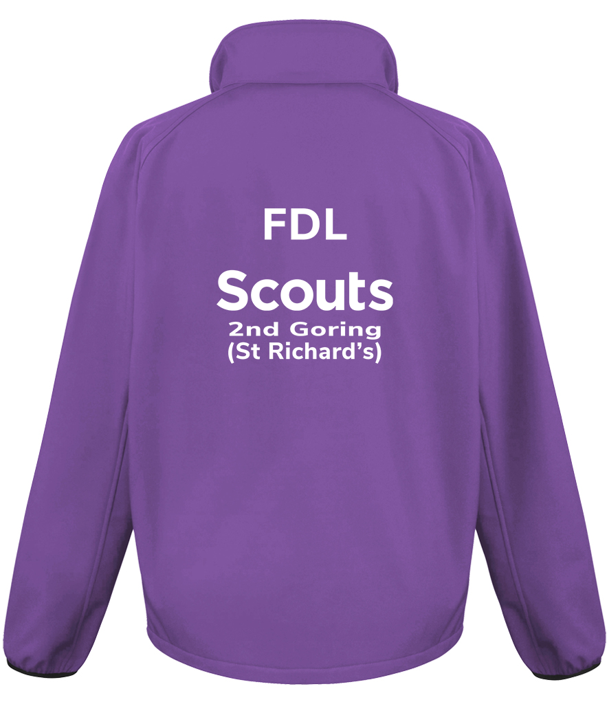 2nd Goring Leaders Embroidered Soft Shell