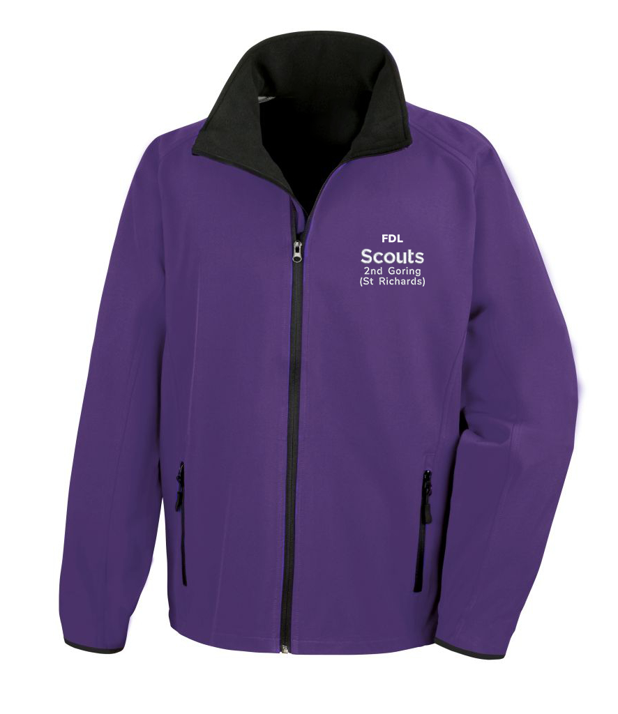 2nd Goring Leaders Embroidered Soft Shell