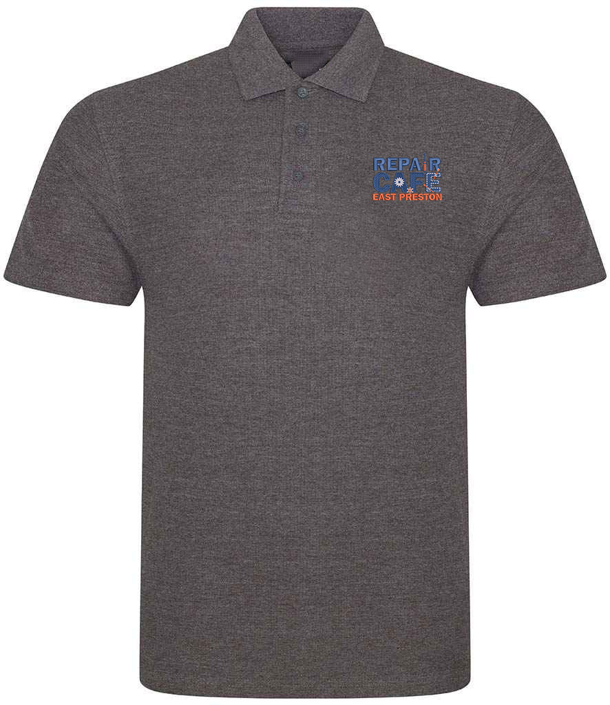 Repair Cafe East Preston Emroidered Polo Shirt