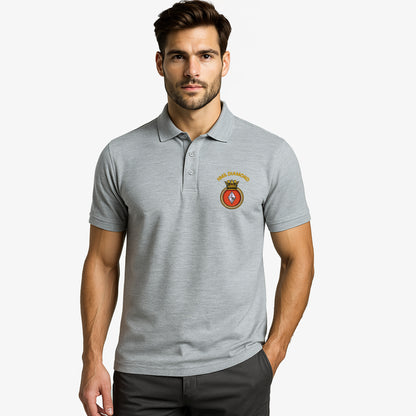 26 Armoured Engineer regiment Polo Shirt  Heather