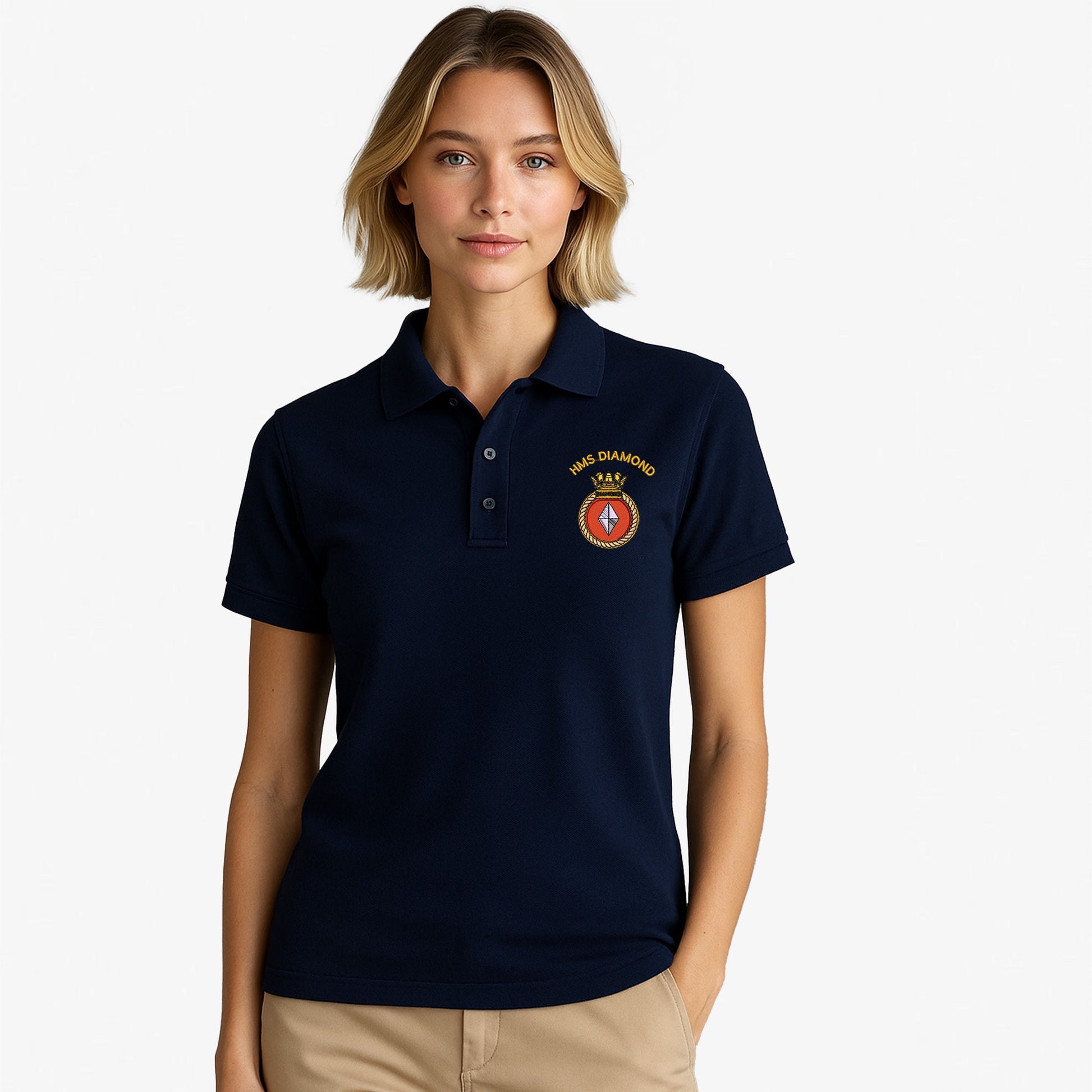 26 Armoured Engineer regiment Polo Shirt-maroon