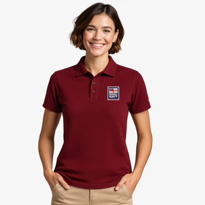Royal Navy Polo Shirt with Embroidered Royal Navy Logo